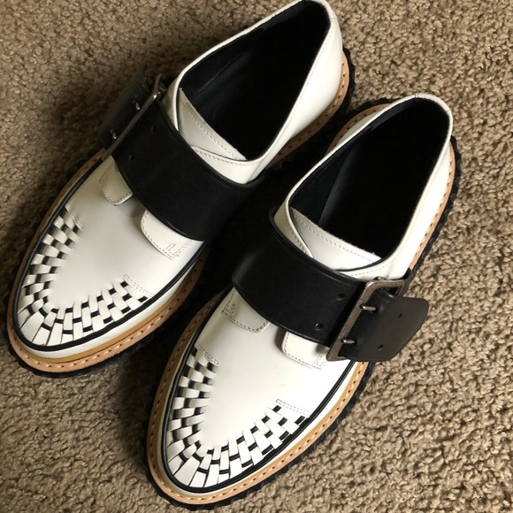 Burberry Shoes - New without box Burberry mason buckle oxfords